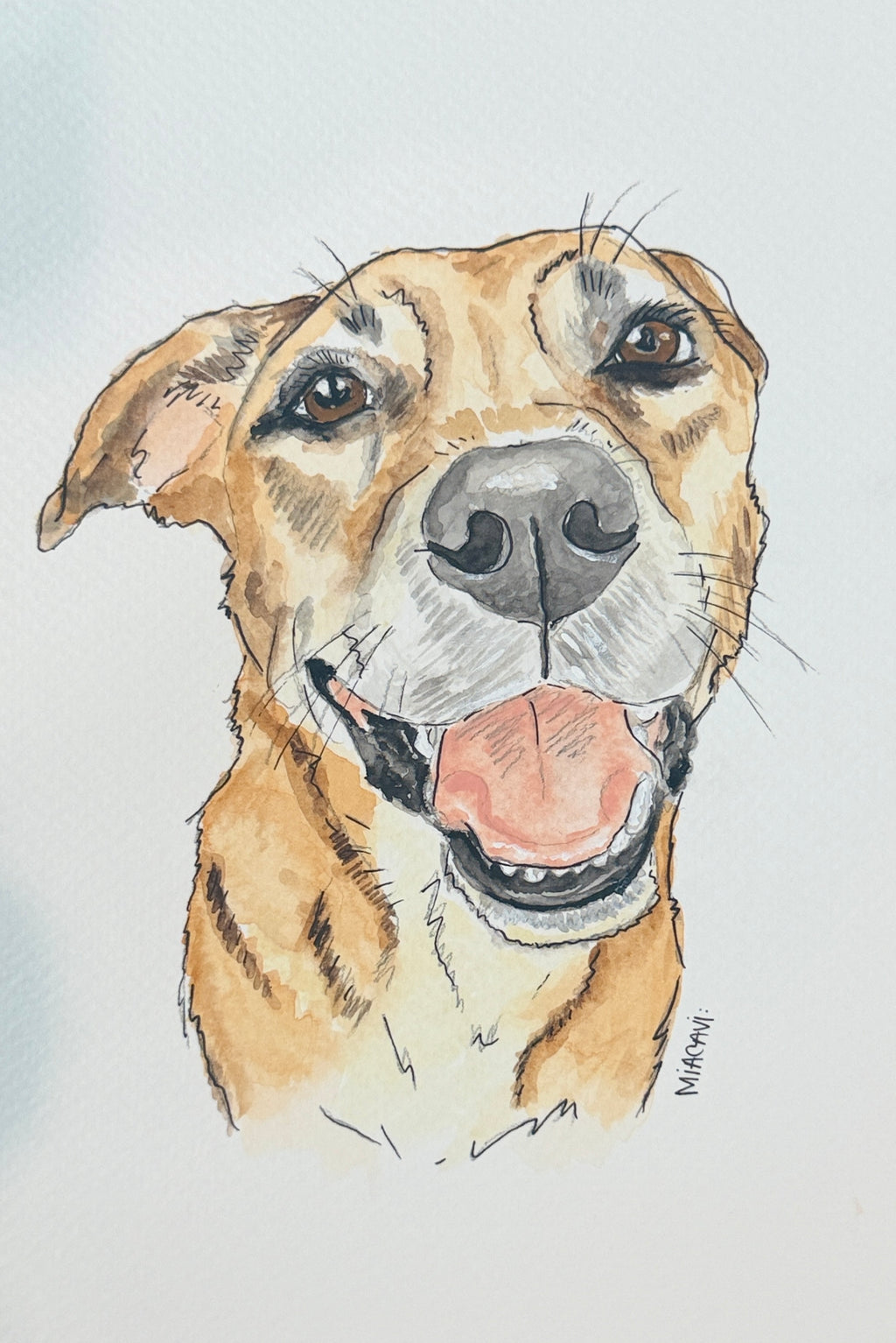 Mini Custom Pet Portrait